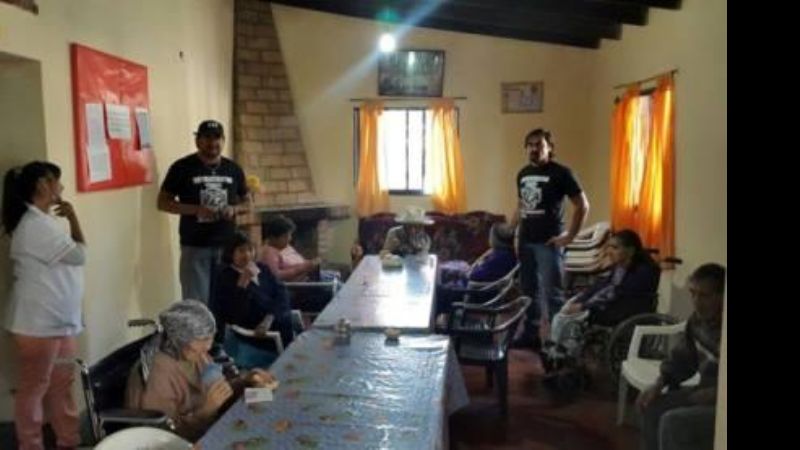 Retoman tareas en la huerta del hogar de ancianos