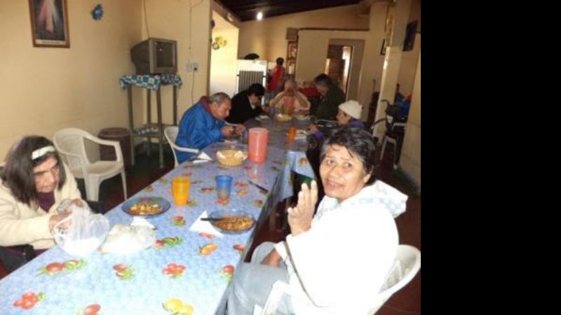 Avanzan en los trabajos en la huerta del hogar de ancianos