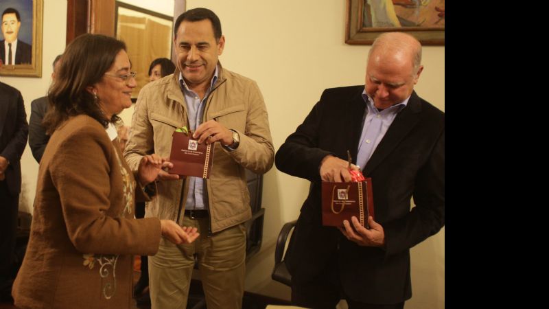 Vicegobernadores del NOA visitaron a Lucía