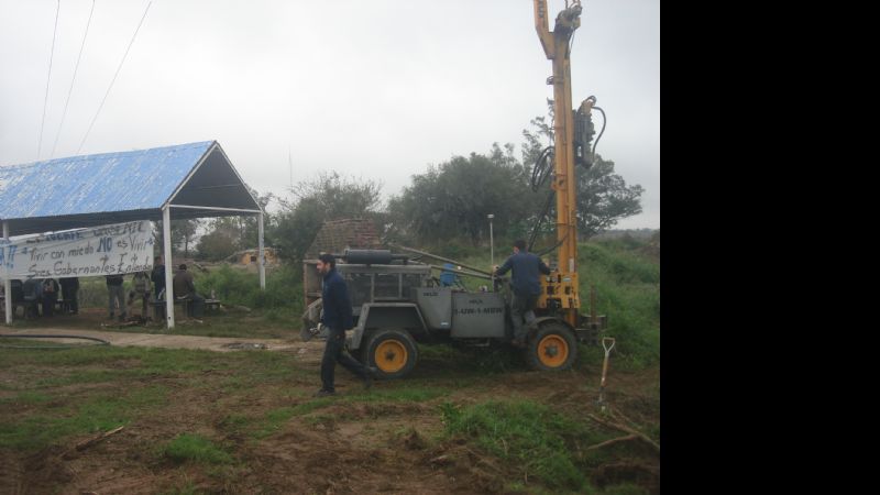 Se realizan los estudios de suelo para las fundaciones del nuevo puente