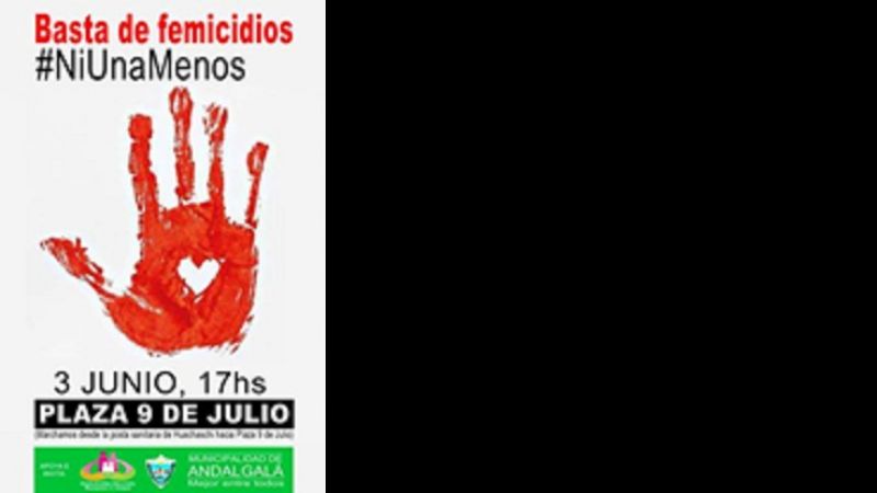 Andalgalá se suma a la marcha contra la violencia