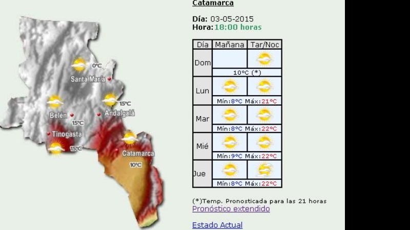 Semana con mañanas frías