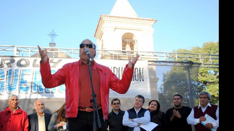 “Roly” Guerrero prometió “buenos tiempos para Fray Mamerto Esquiú”