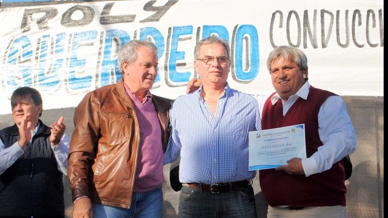 “Roly” Guerrero prometió “buenos tiempos para Fray Mamerto Esquiú”