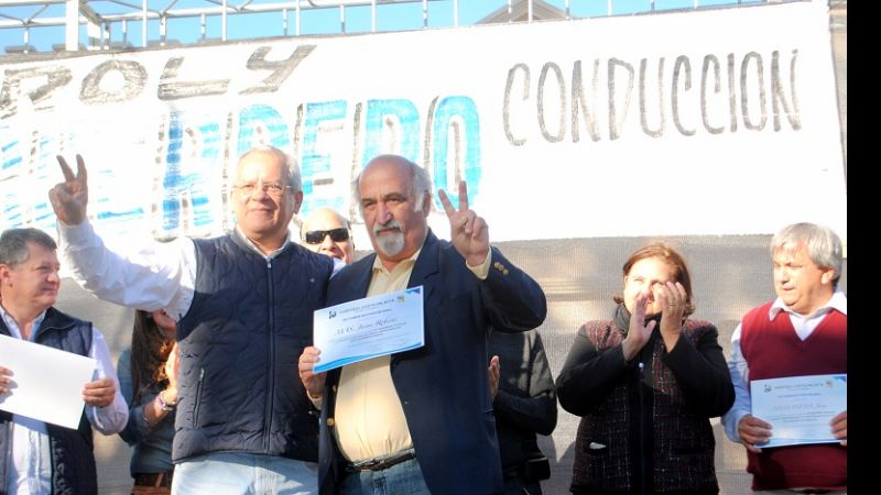 “Roly” Guerrero prometió “buenos tiempos para Fray Mamerto Esquiú”