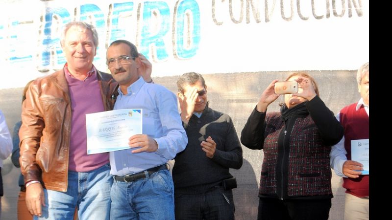 “Roly” Guerrero prometió “buenos tiempos para Fray Mamerto Esquiú”