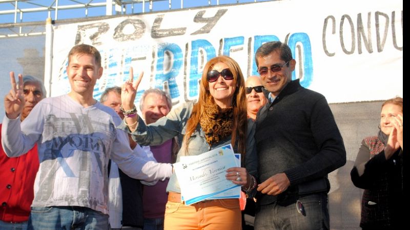 “Roly” Guerrero prometió “buenos tiempos para Fray Mamerto Esquiú”