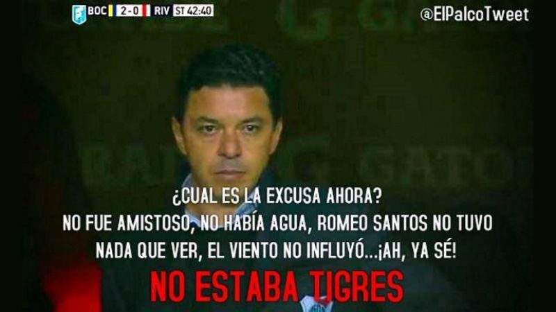 Los hinchas de Boca se burlan de River con los clásicos afiches