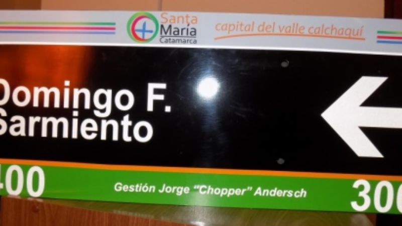 Concluyó la primera etapa señalética