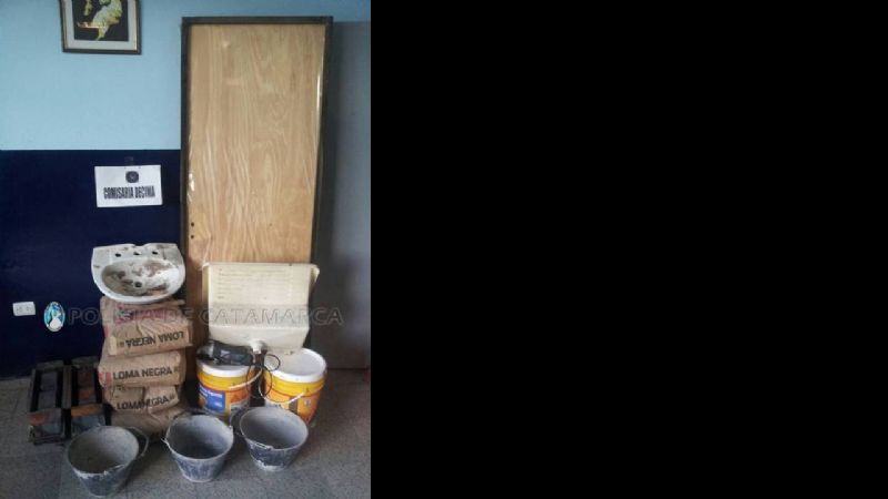 Secuestran gran cantidad de elementos robados