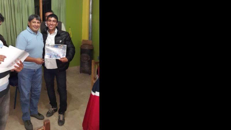 Reconocimiento municipal al campeón provincial