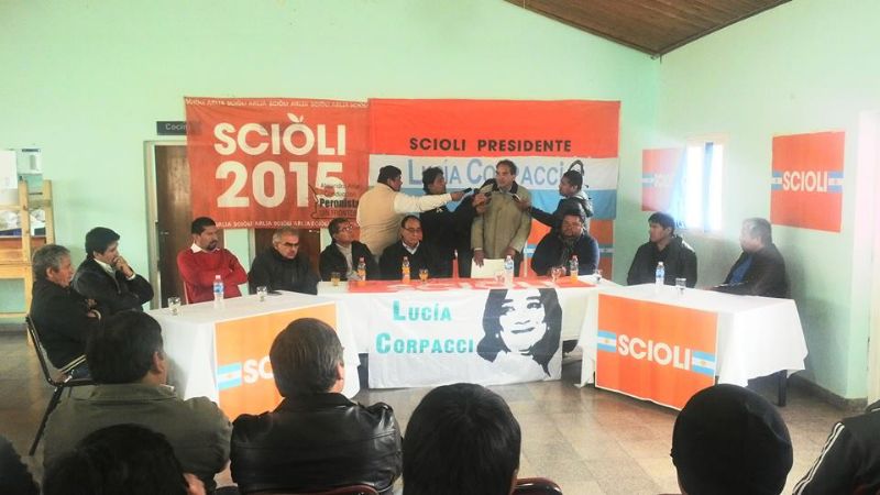 Cumbre de intendentes del FPV en Belén