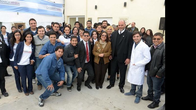 Corpacci inauguró un laboratorio químico ambiental