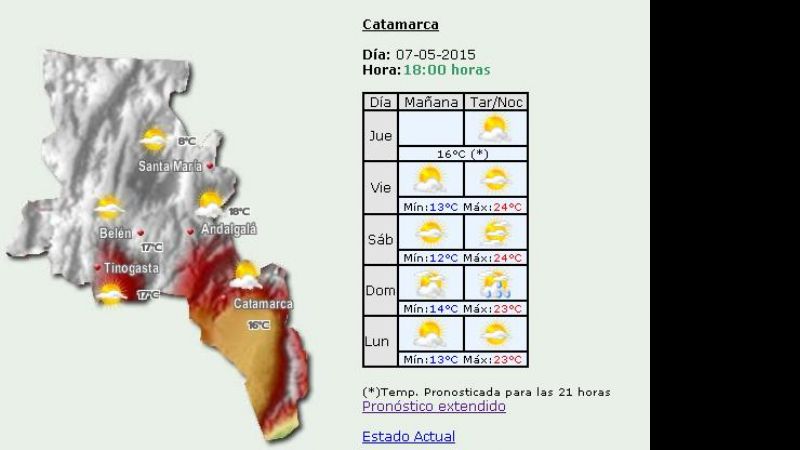 El finde viene con mañanas no tan frias