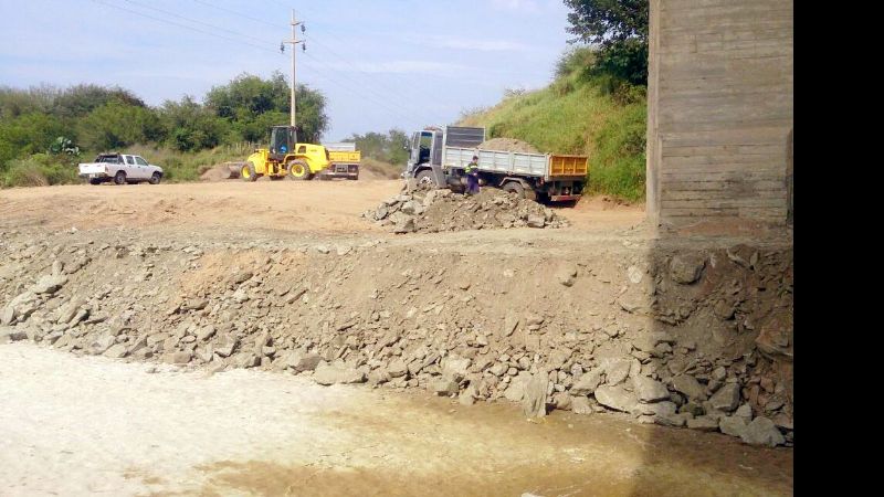 Finalizaron los trabajos en el puente sobre el río Albigasta