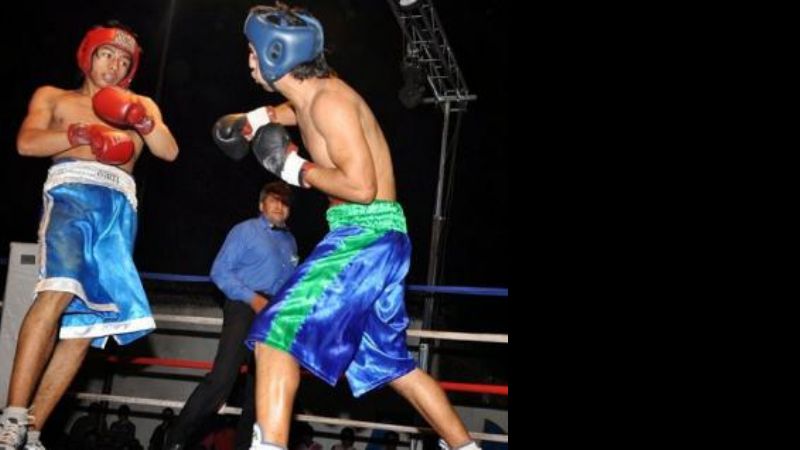 Chayle vs. Ramírez en el festival amateur de Tesorieri