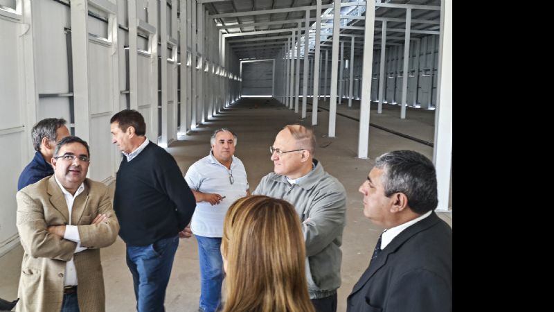Importante avance en la obra del nuevo Mercado de Abasto