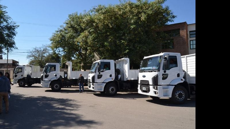 Valle Viejo adquirió nuevos camiones