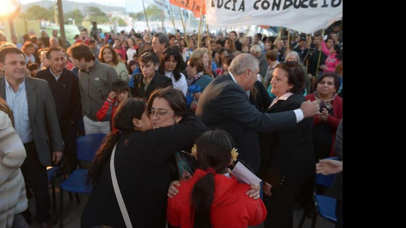 Noche de fiesta en el barrio Los Ceibos