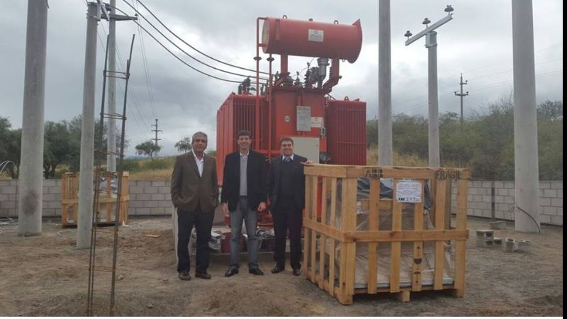 Avanza la obra de a ET en Polcos