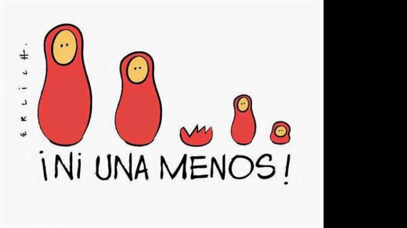 Abrazo a la ENCJA por ‘Ni Una Menos’