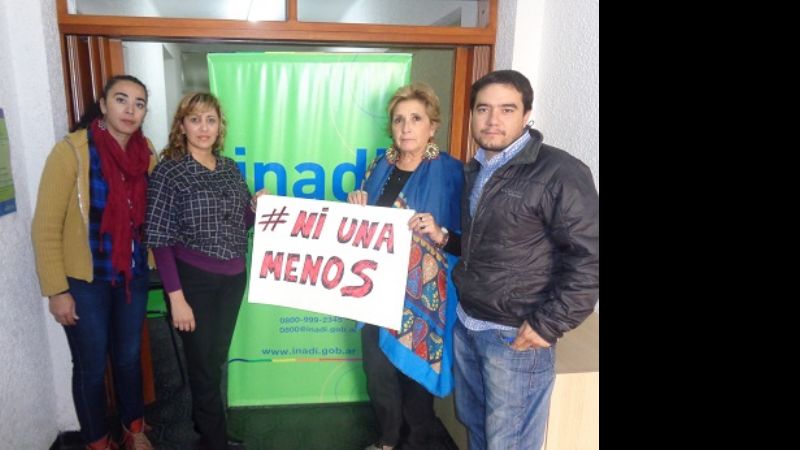 La delegación del INADI convoca a la Campaña ‪#‎NiUnaMenos