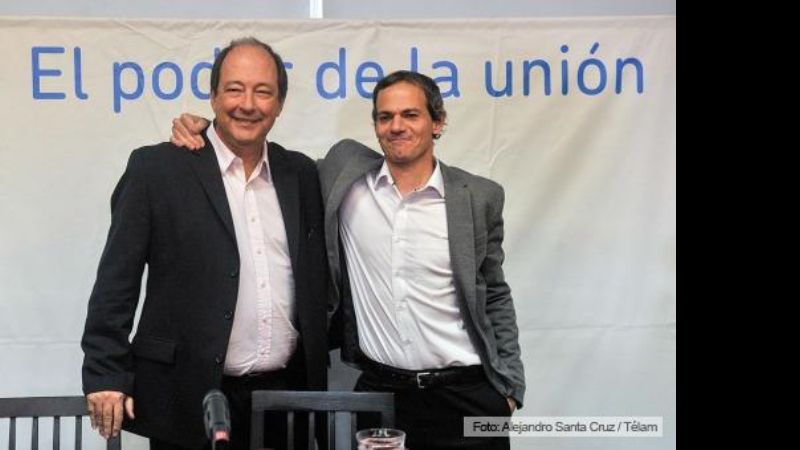 Lucas Llach será el compañero de fórmula del radical Ernesto Sanz