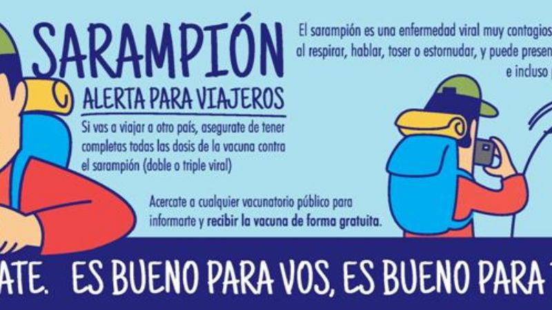 A días de comenzar la Copa América, recomiendan vacunarse contra el sarampión