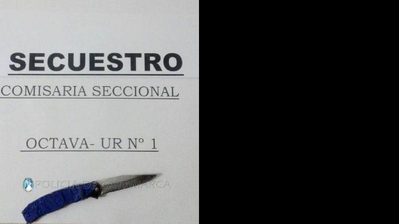 Demoran a dos adolescentes y secuestran un arma blanca