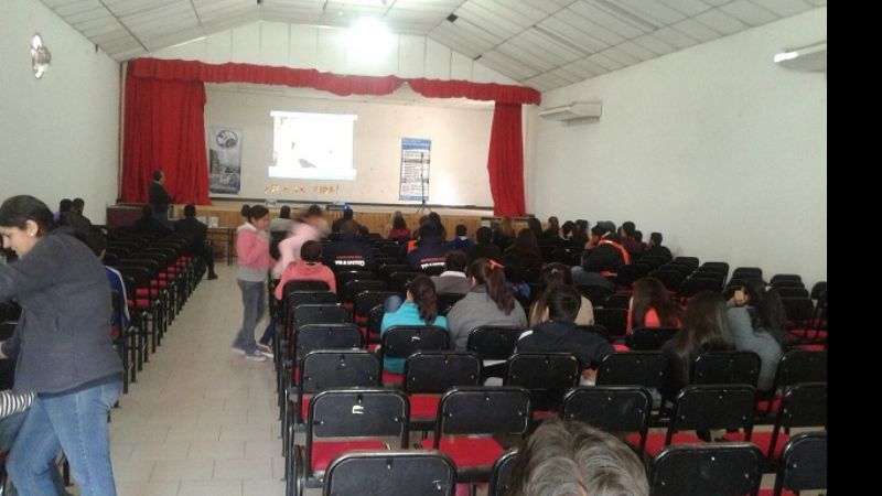 Acto por el Día de la Seguridad Vial en Pomán