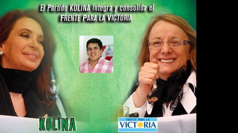 Kolina ratificó su integración al Frente para la Victoria