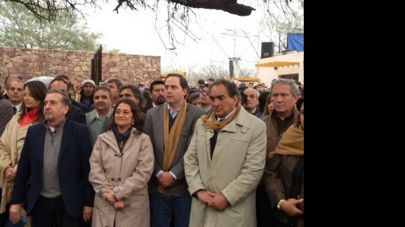 Mera en la Puesta en valor de las Ruinas El Shincal
