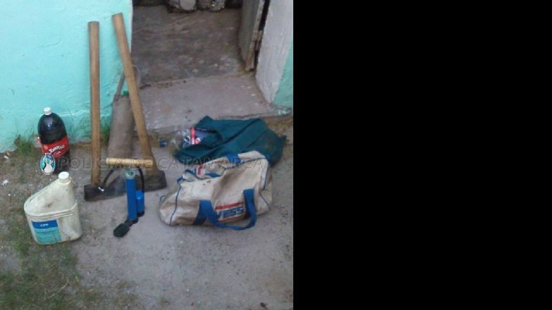 Secuestran una moto y otros elementos en La Paz