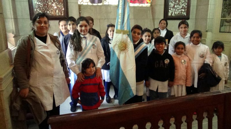 Homenajearon al Sargento Cisneros en el Camarín de la Virgen del Valle