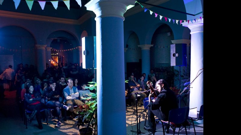 Música y letras en la Casa de la Cultura