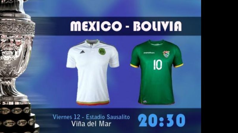 México y Bolivia le dan continuidad al Grupo A de la Copa América