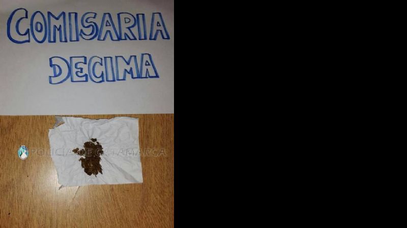 Los detienen por circular en contra mano y les encuentran droga