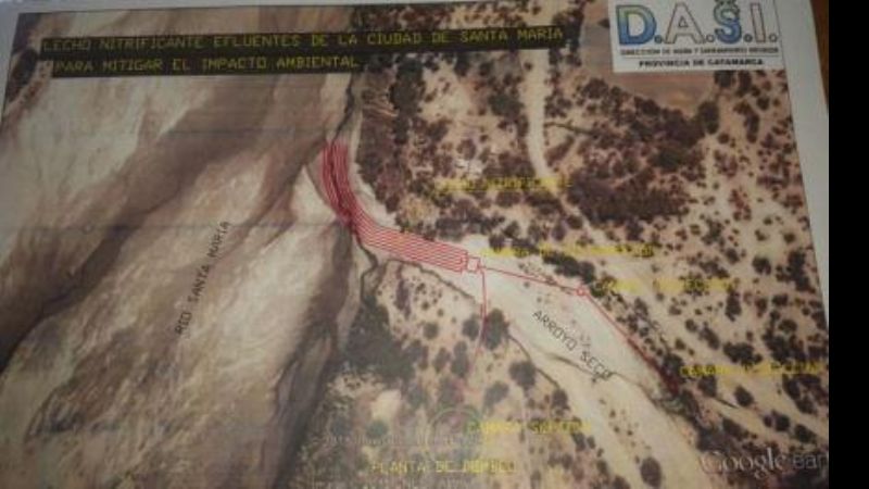 Proyecto para tratamiento de efluentes cloacales