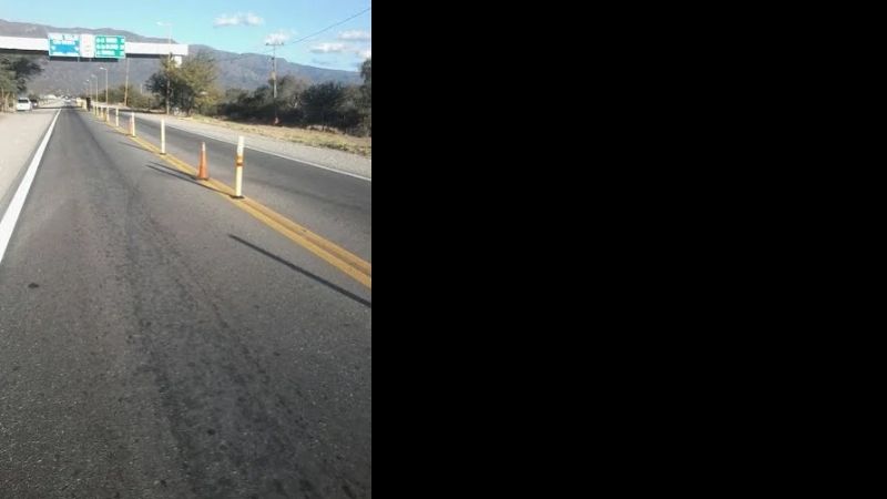 Vialidad Nacional reforzó señalización en puestos camineros de Ruta Nacional Nº38