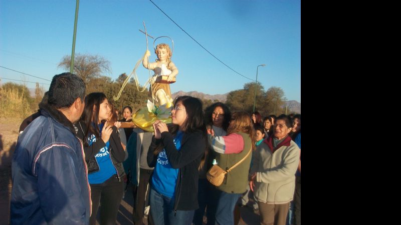 Comenzó el novenario en honor a San Juan Bautista en Tinogasta