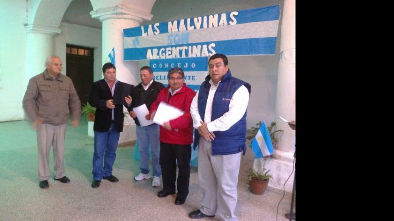 Reconocimiento a ex combatiente de Malvinas