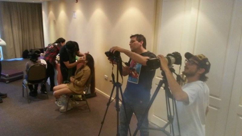 Las candidatas se preparan para la gran elección de la Reina del Poncho