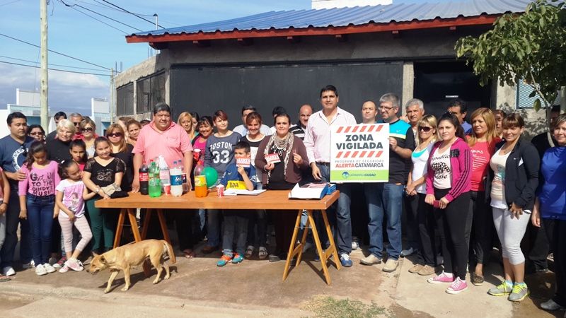 El B° 130 Viviendas Norte ya tiene "Alerta Catamarca"