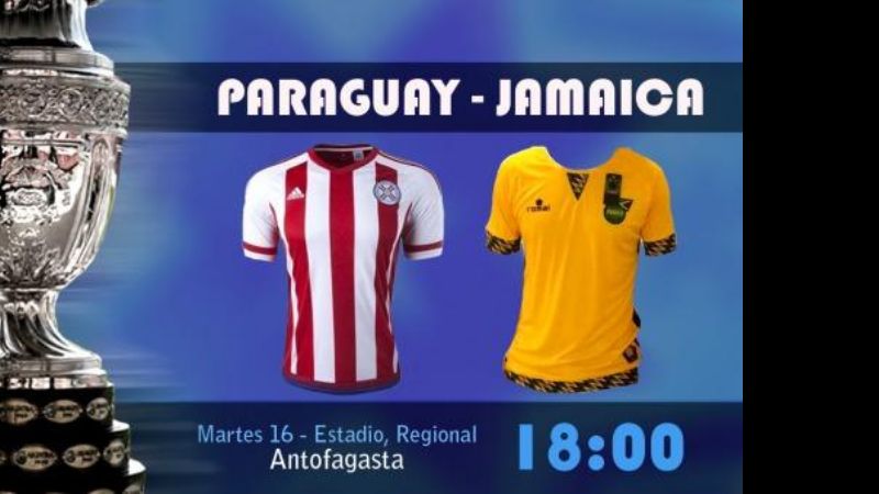 Paraguay con Jamaica, por un triunfo que lo deje cerca de la clasificación