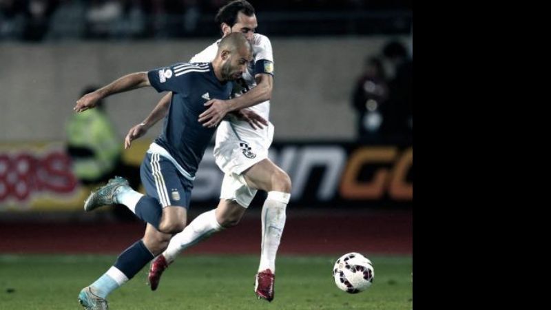 El "Caudillo" dijo presente en un partido caliente