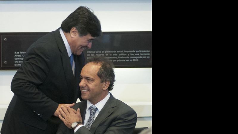 Para Zannini "es un orgullo acompañar al vicepresidente de Néstor"