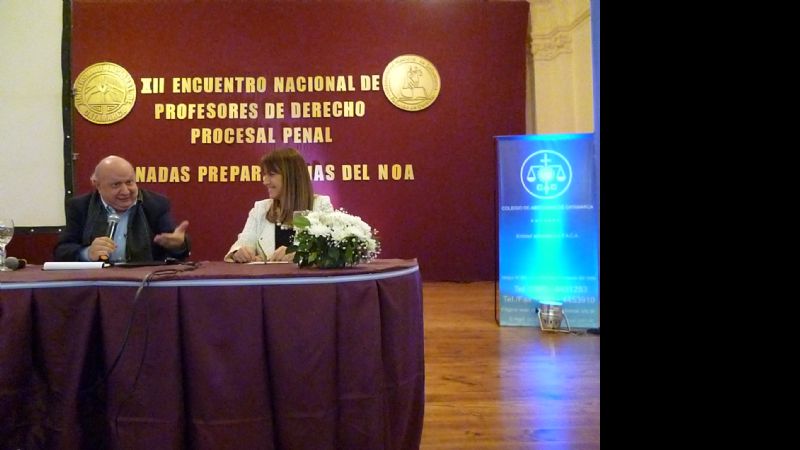 Culminó el Encuentro Nacional de Profesores de Derecho Procesal Penal