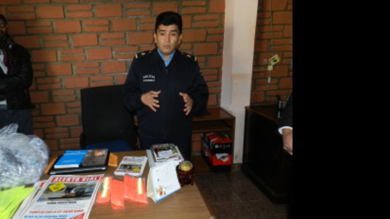 Charlas, videos y materiales de tránsito en San José