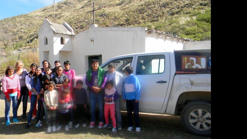 El cine móvil del INCAA estuvo en Belén, Aconquija y Ancasti