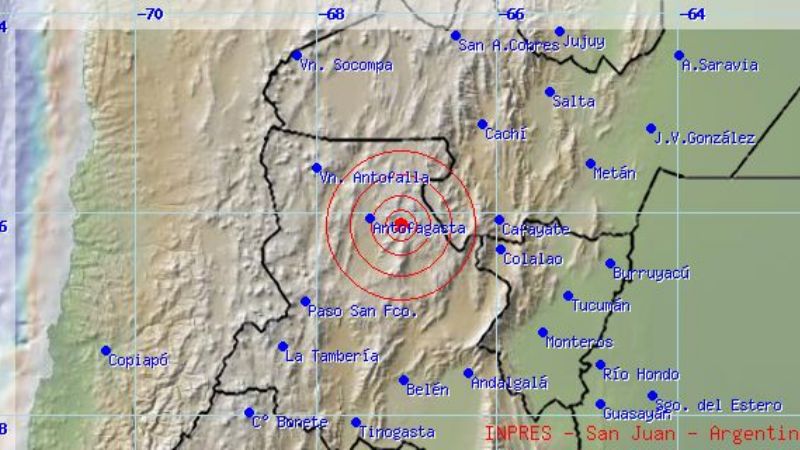 Sismo en Antofagasta